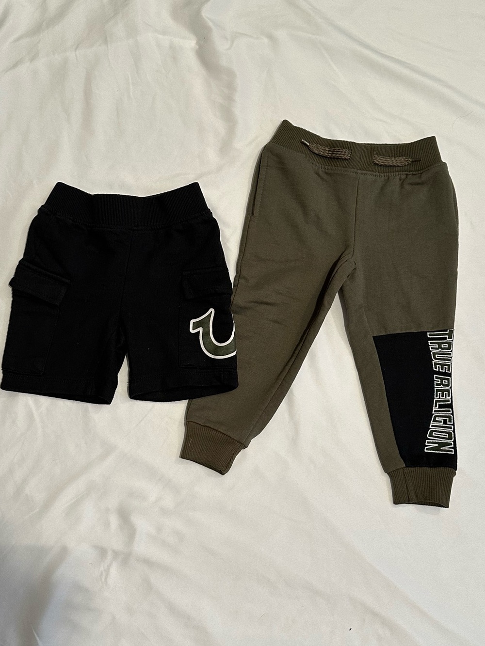 True Religion Bundle Black and Green 24M